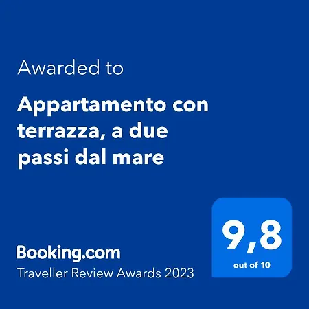 Con Terrazza, A Due Passi Dal Mare Apartment *
